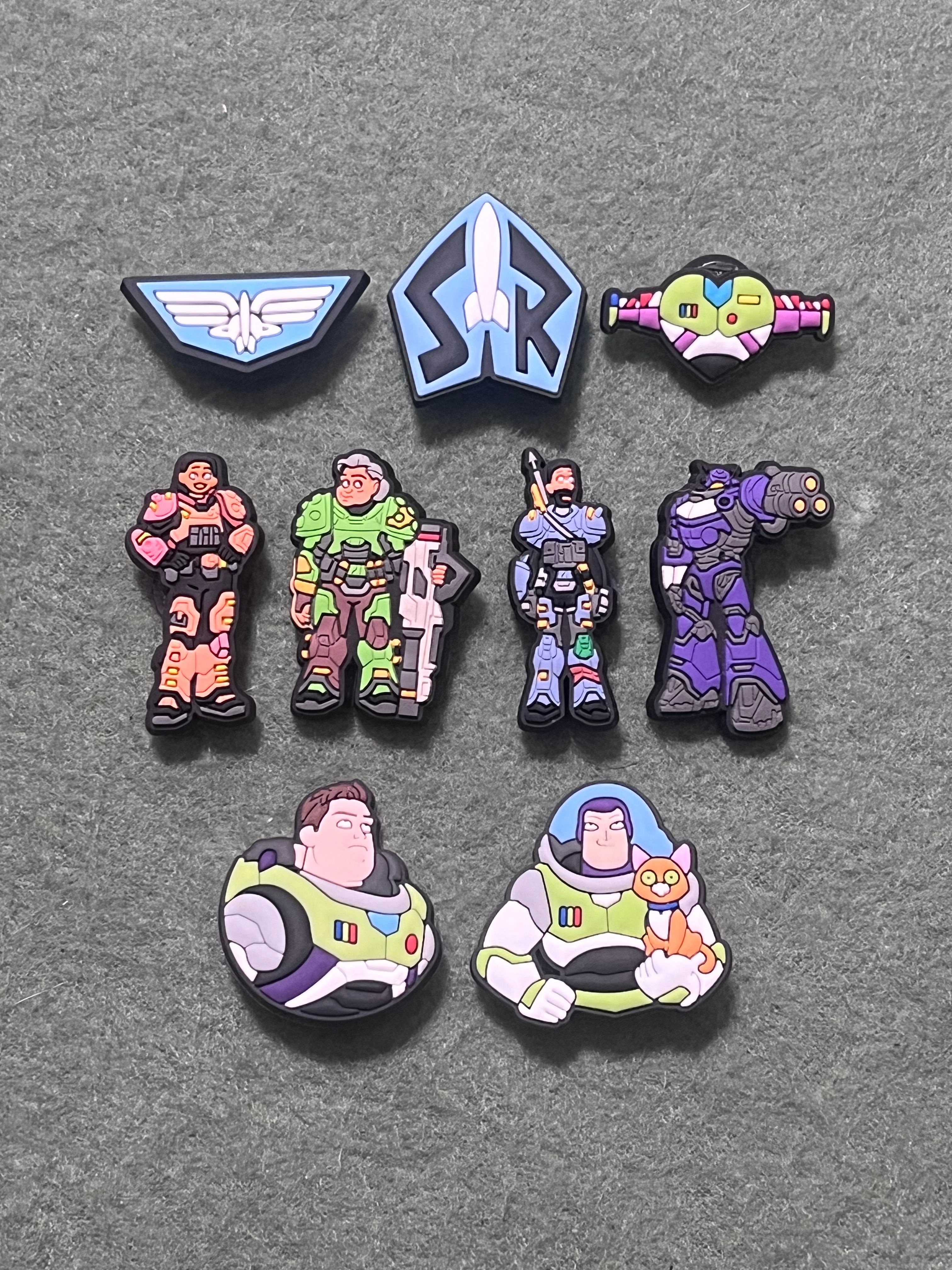 Star Command Shoe Charms