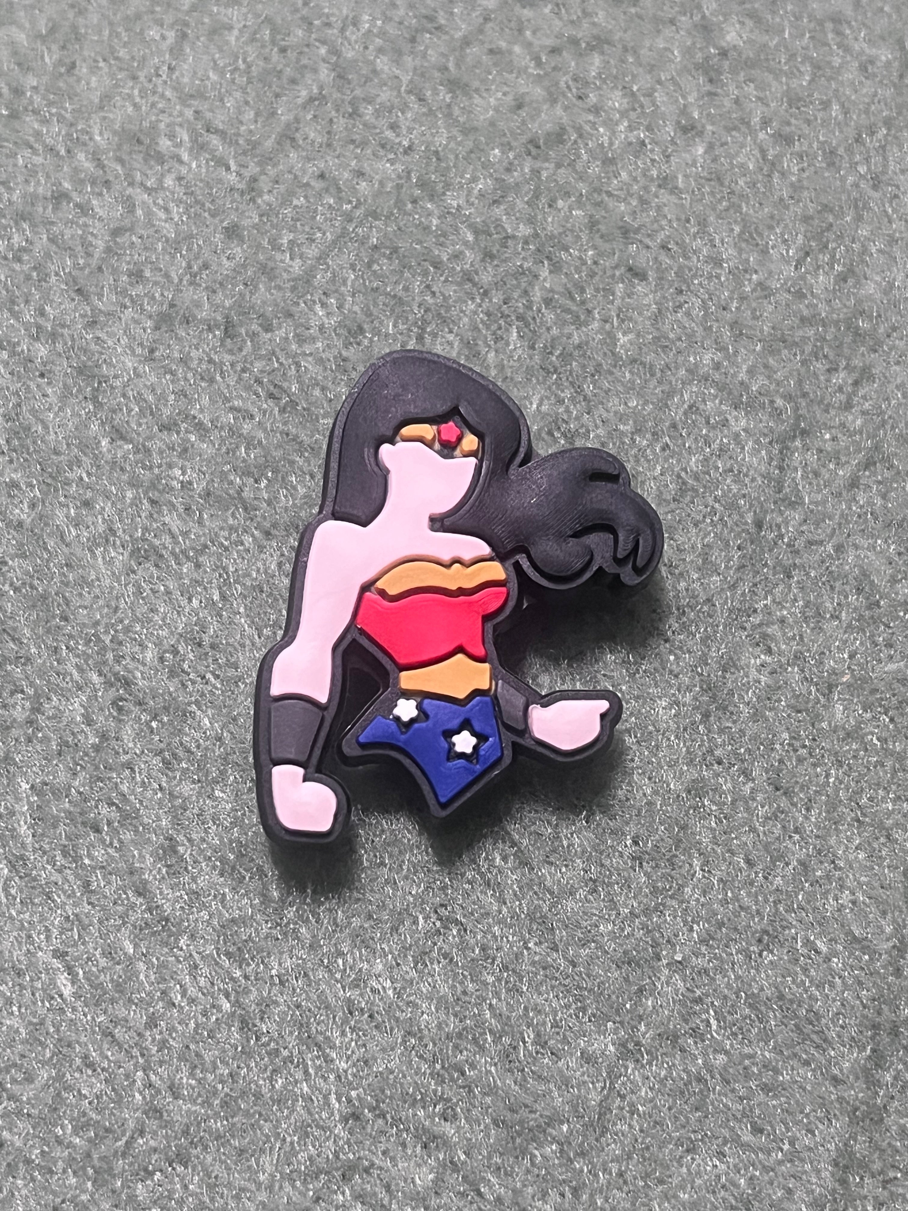 Wonder Warrior Shoe Charms