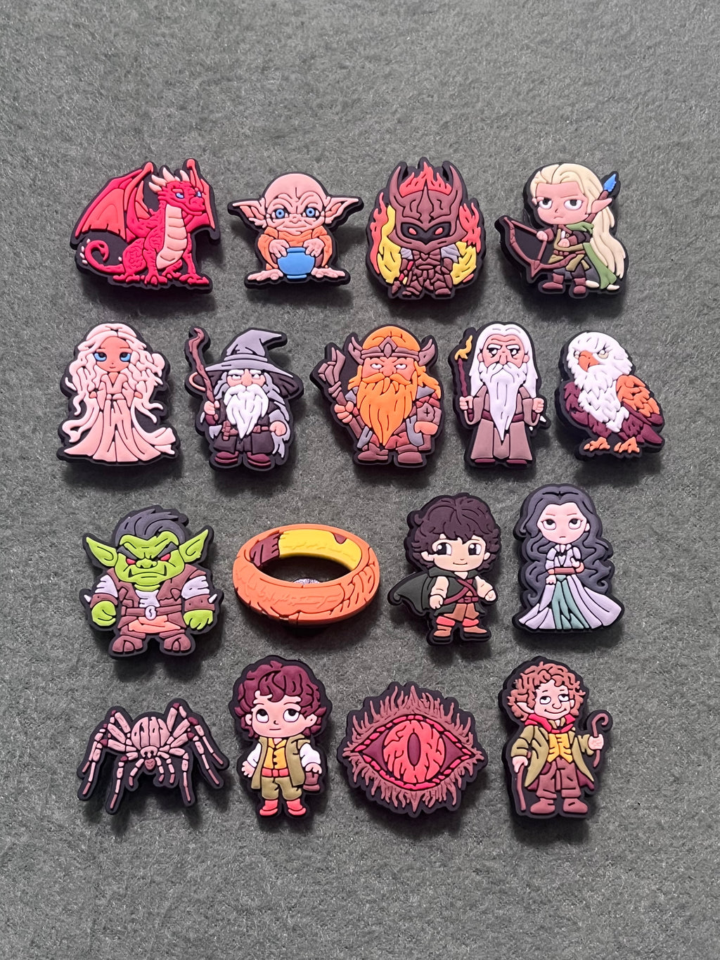 Heroes of the Realm Shoe Charms