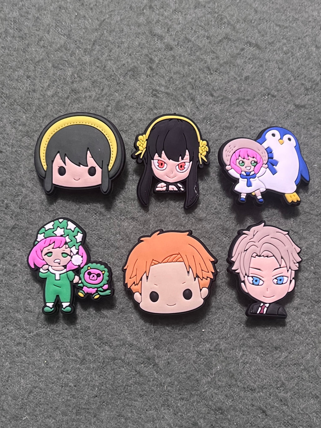Spy x Family Shoe Charms