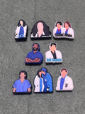 Seattle Scrubs Shoe Charms