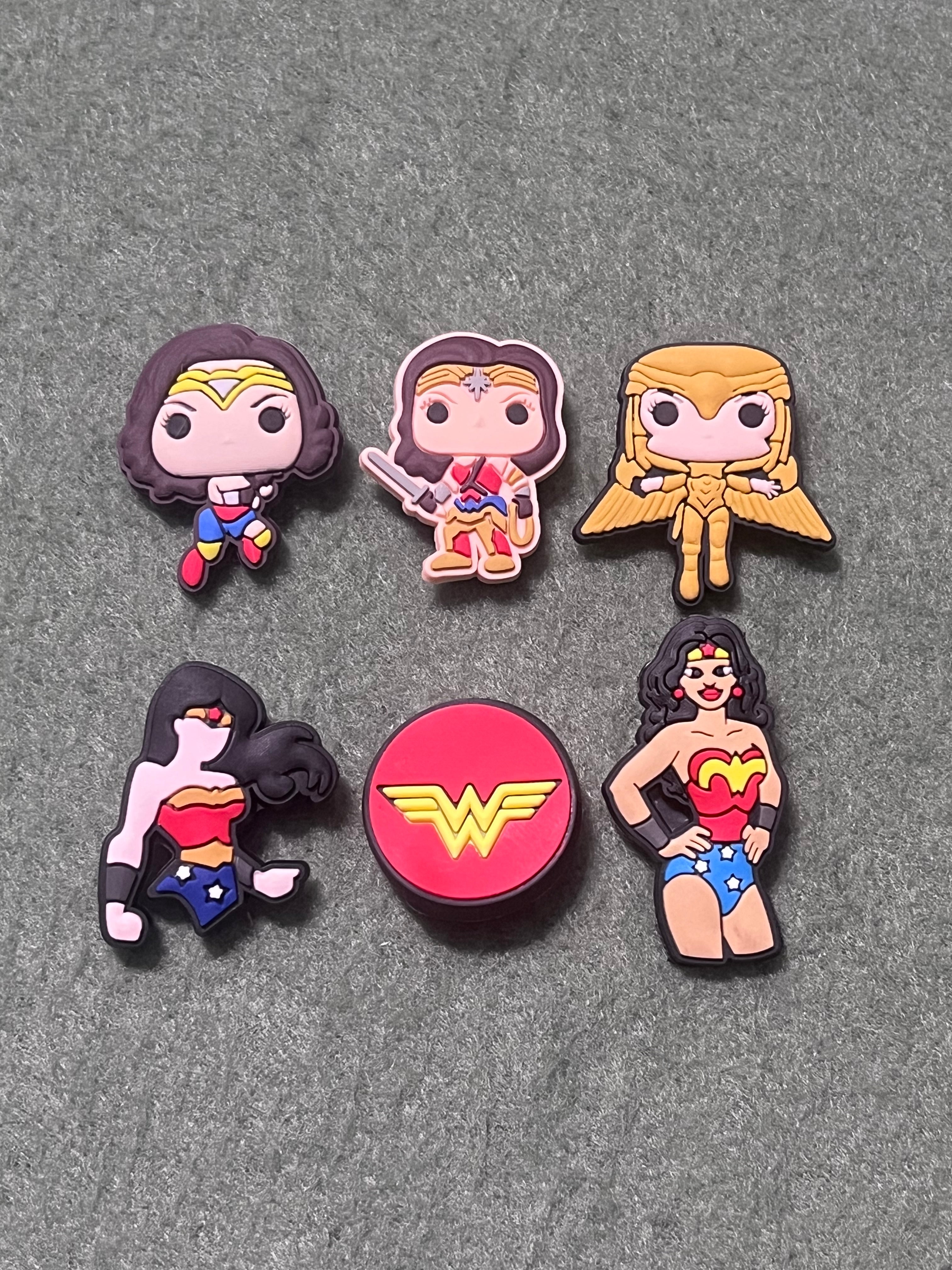 Wonder Warrior Shoe Charms