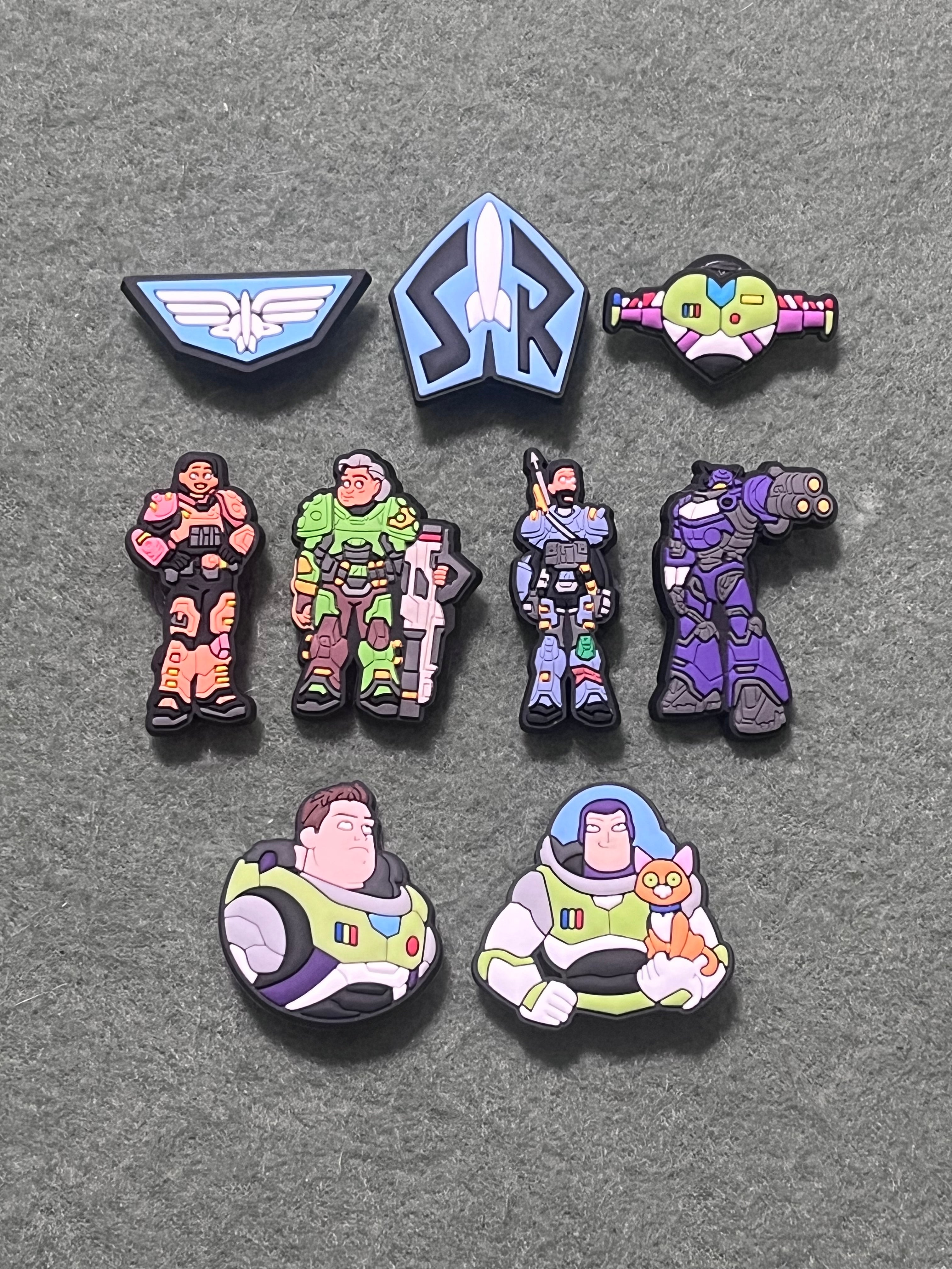 Star Command Shoe Charms
