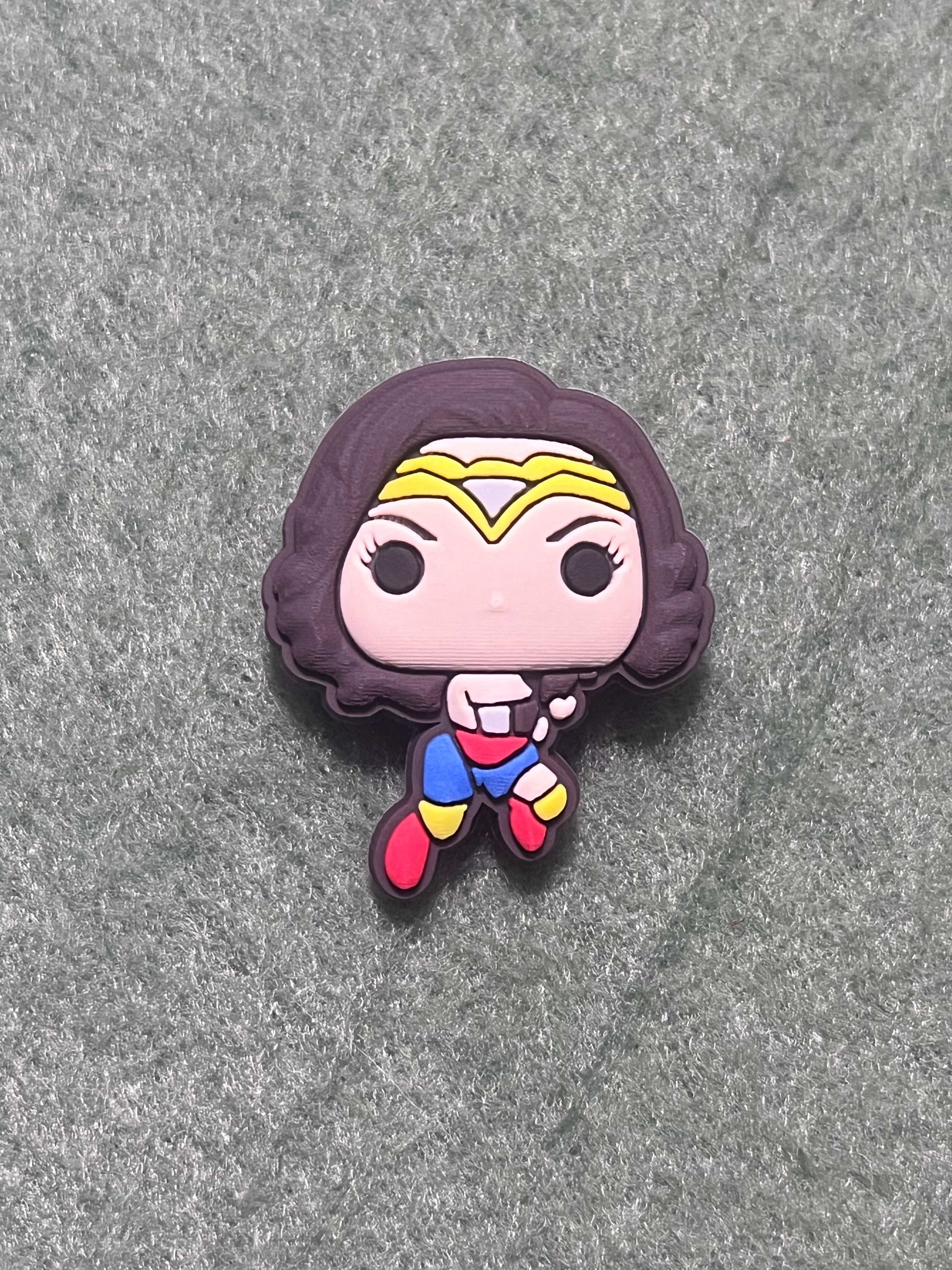 Wonder Warrior Shoe Charms