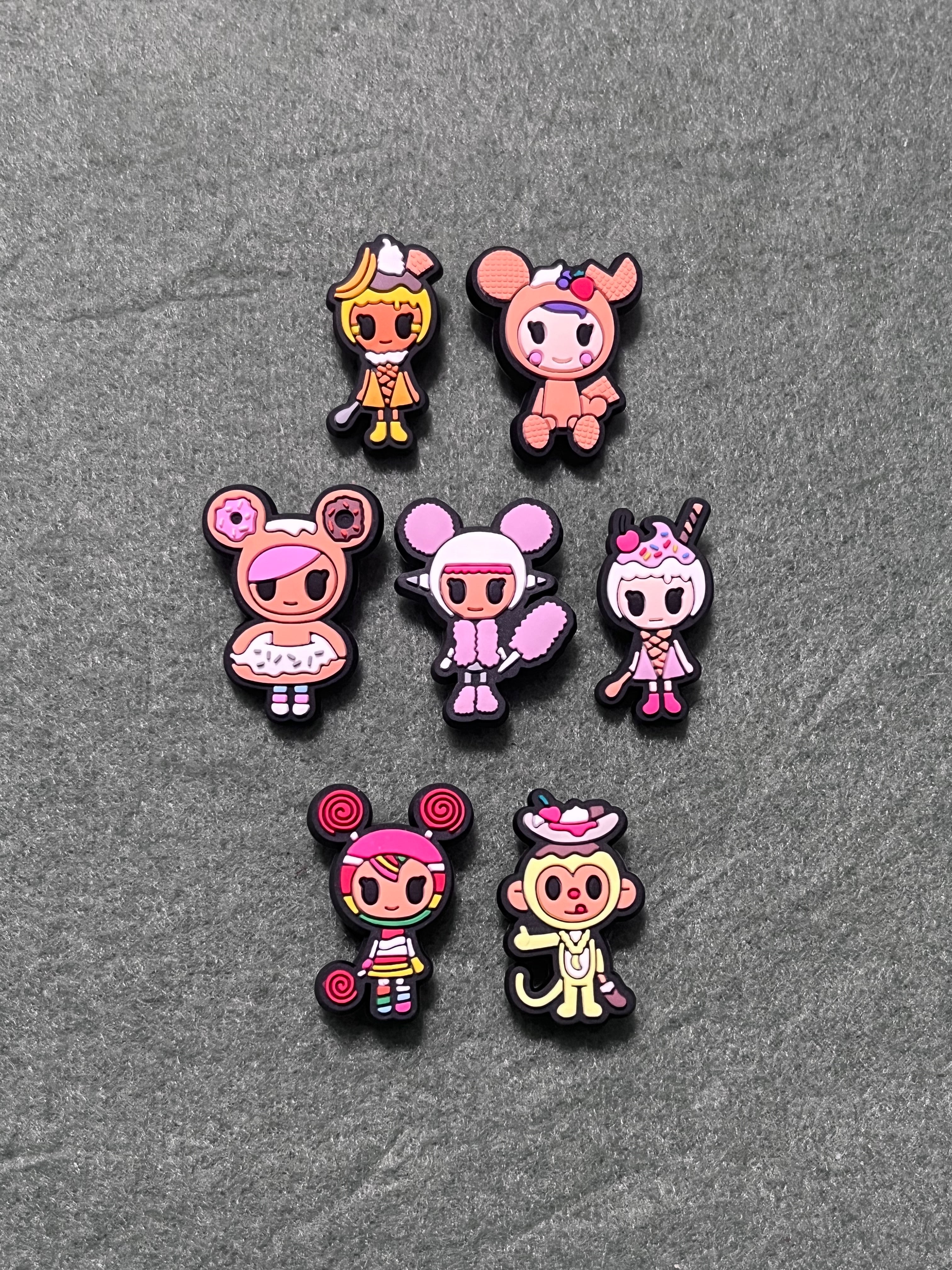 Sweet Treat Cuties Shoe Charms