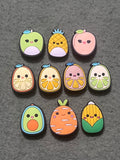 Garden Snack Cuties Shoe Charms