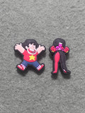 Gem Powered Duo Shoe Charm