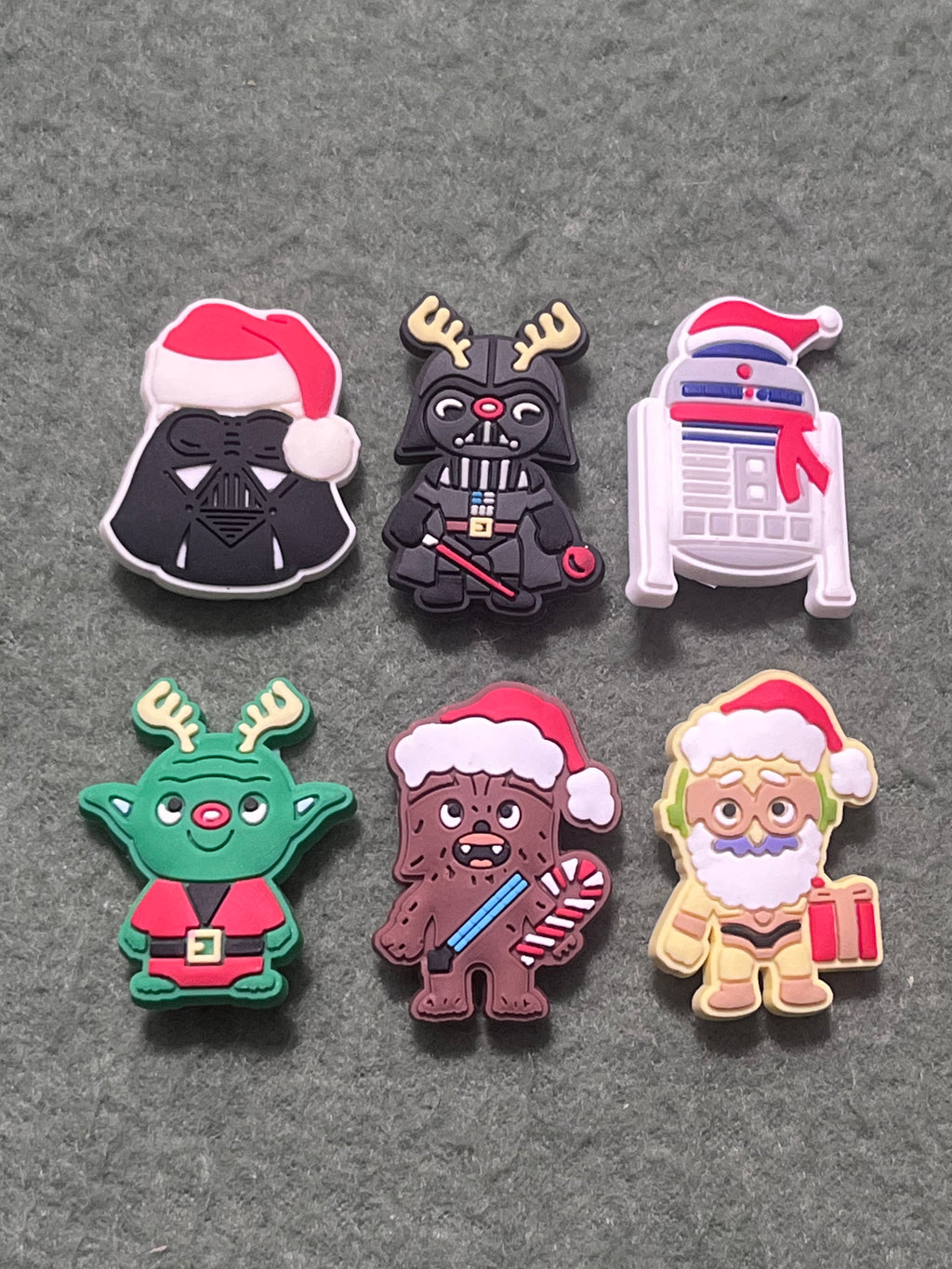Galactic Christmas Shoe Charms