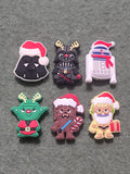 Galactic Christmas Shoe Charms