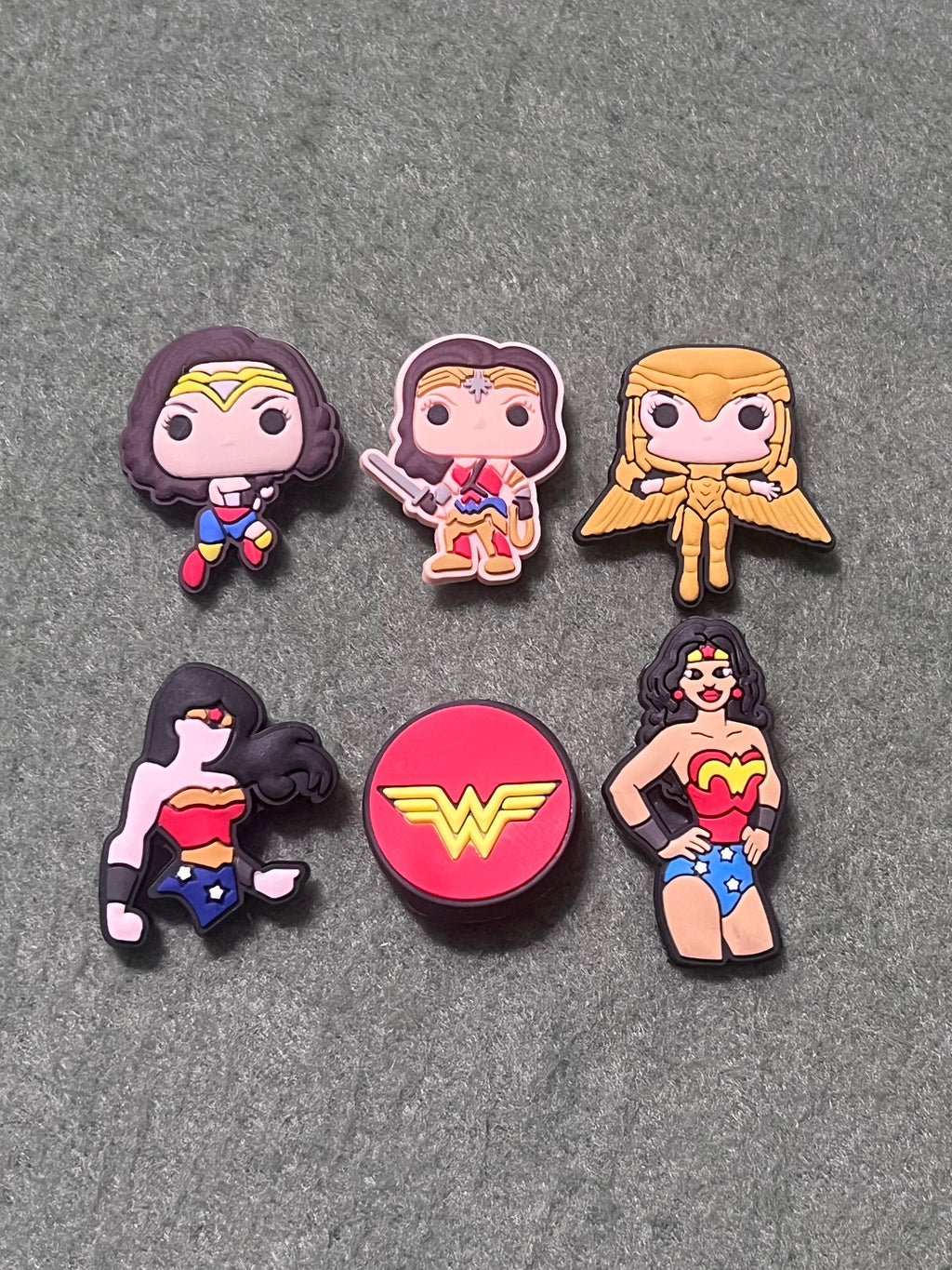 Wonder Warrior Shoe Charms