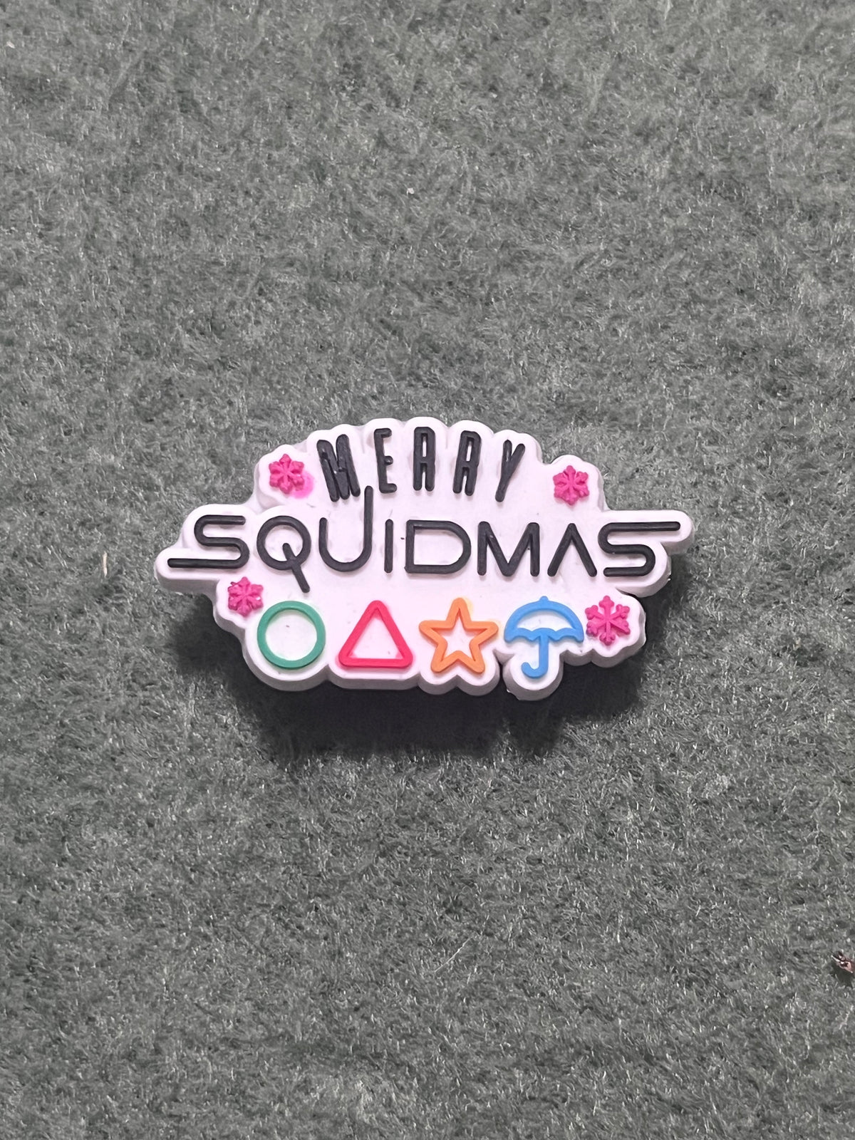 Merry Squidmas Shoe Charms