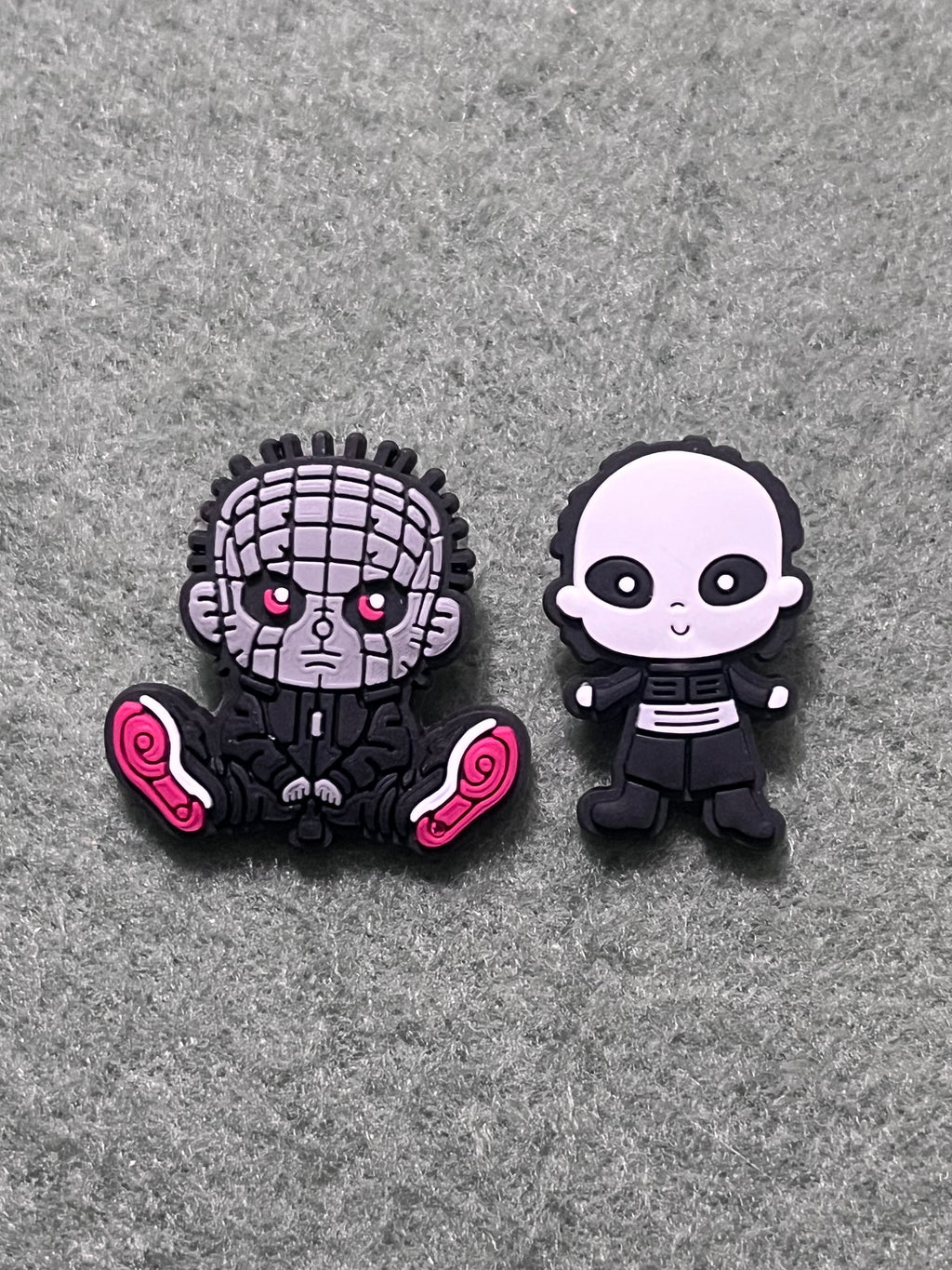 Pins and Grins Shoe Charms