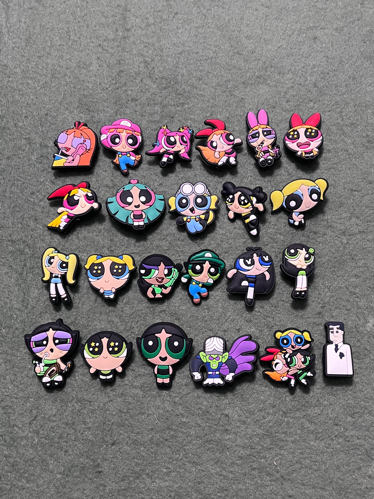 Sugar, Spice, & Everything Nice Shoe Charms