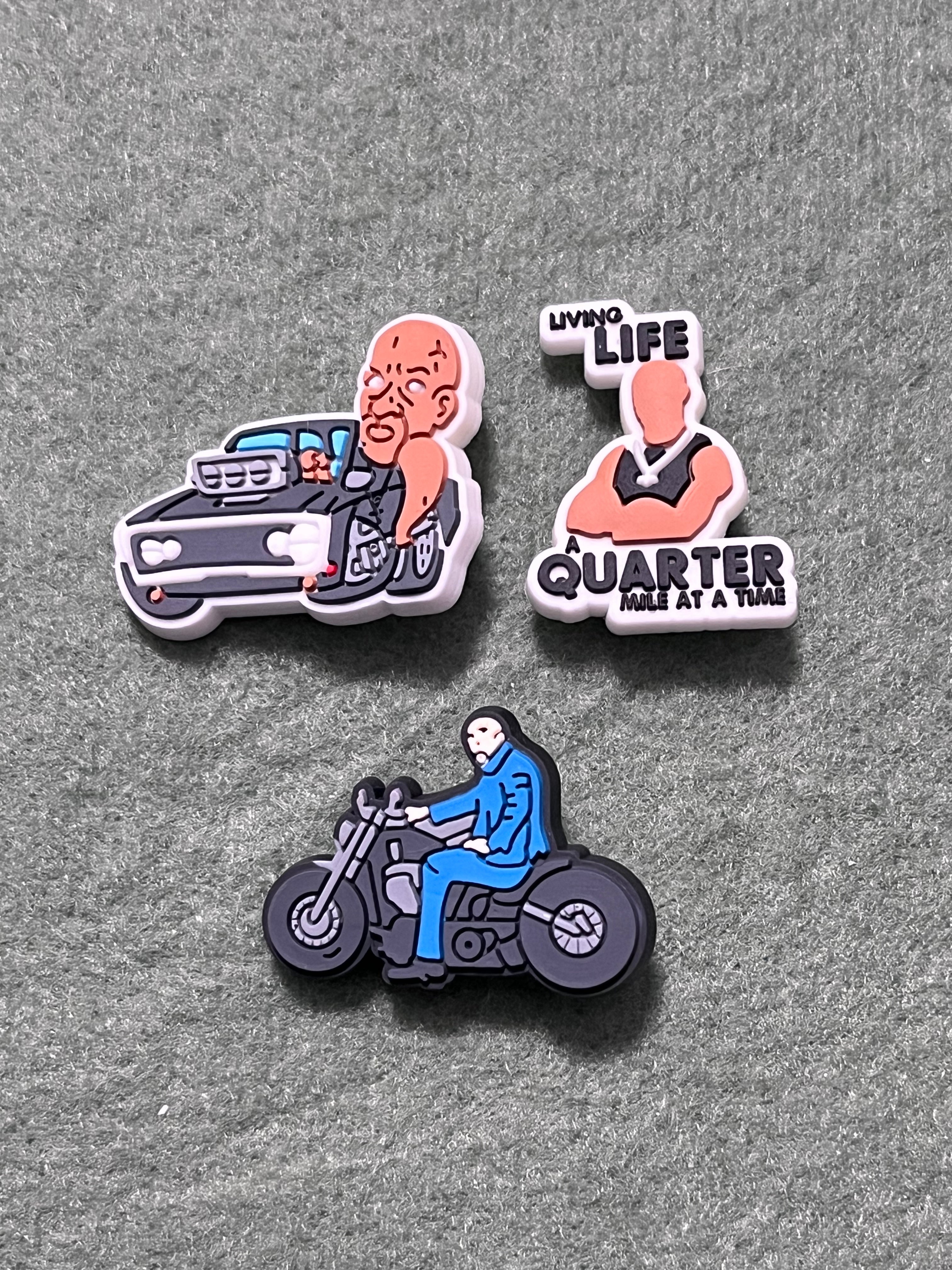 Quarter Mile Legends Shoe Charms